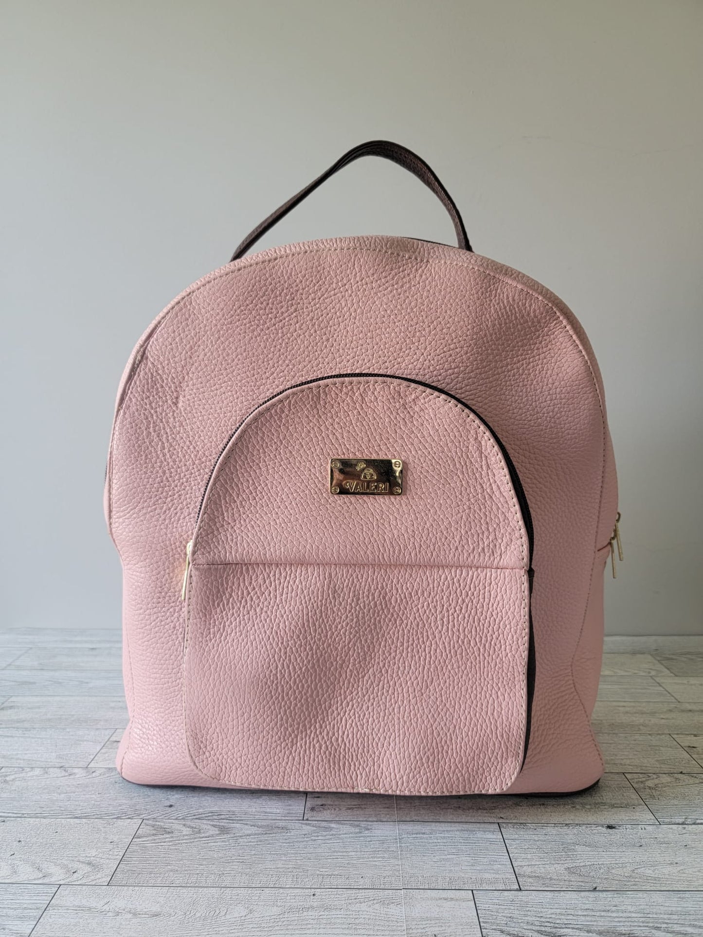 The Large Smooth Leather Backpack