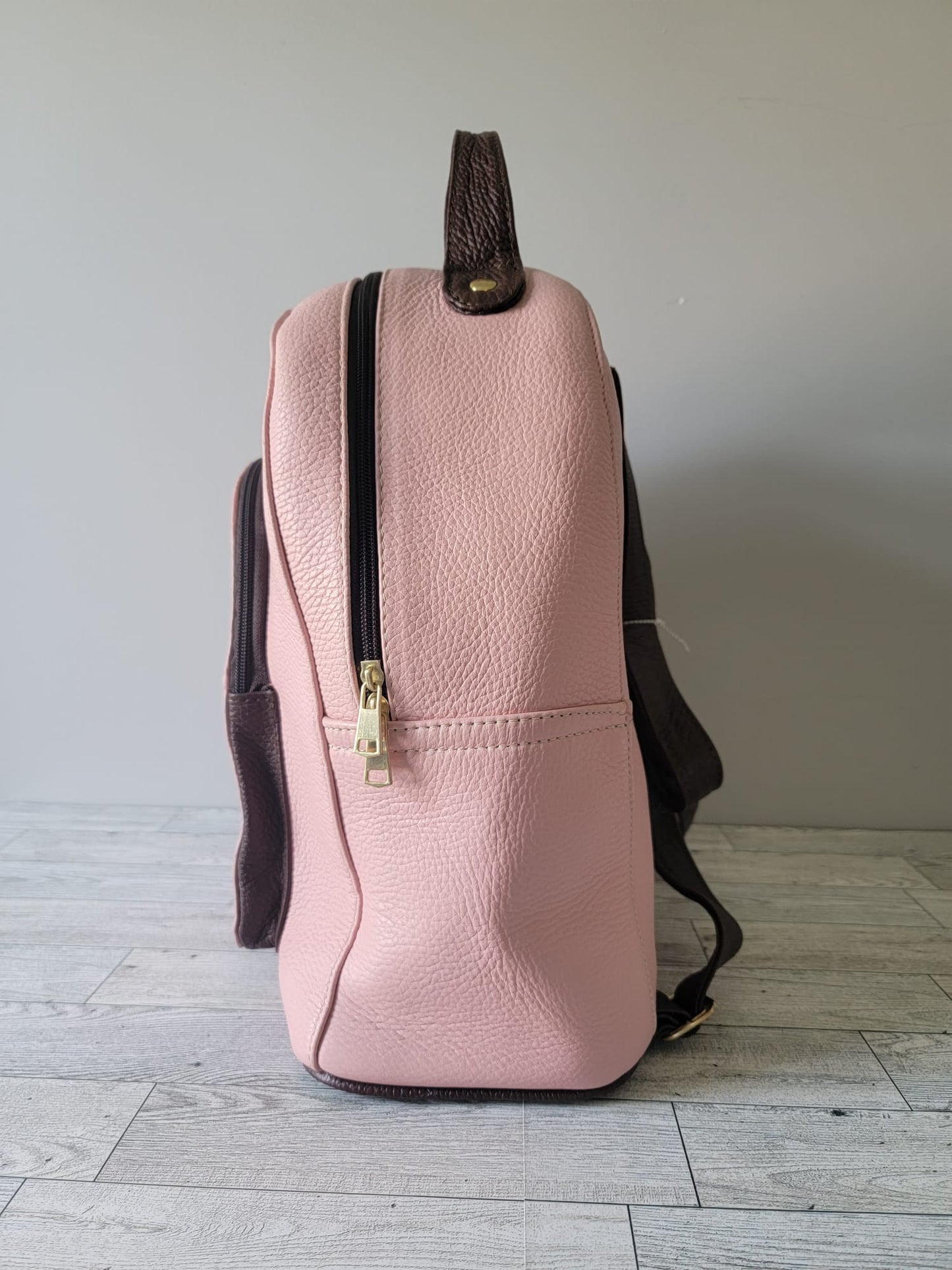 The Large Smooth Leather Backpack