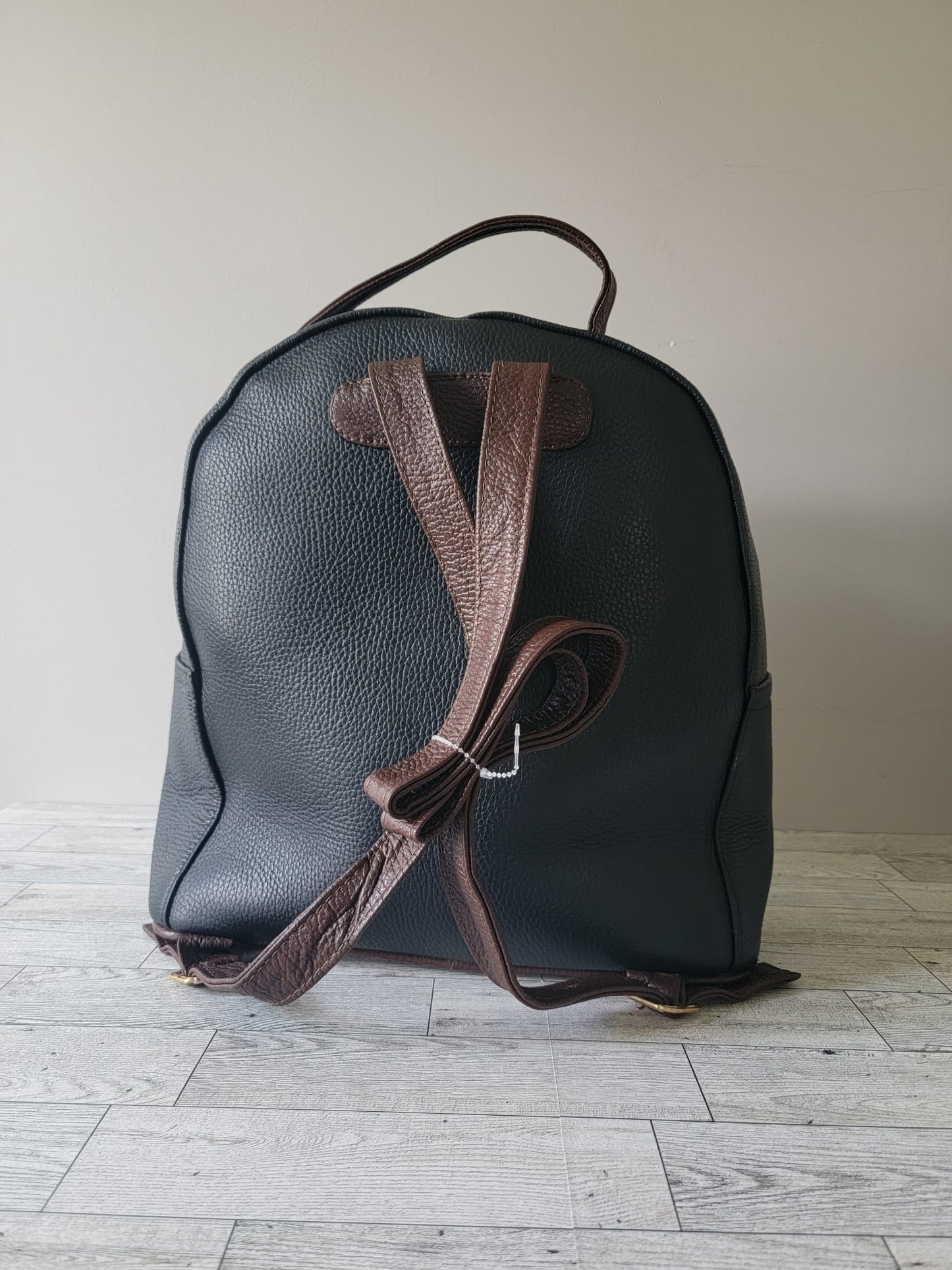 The Large Smooth Leather Backpack