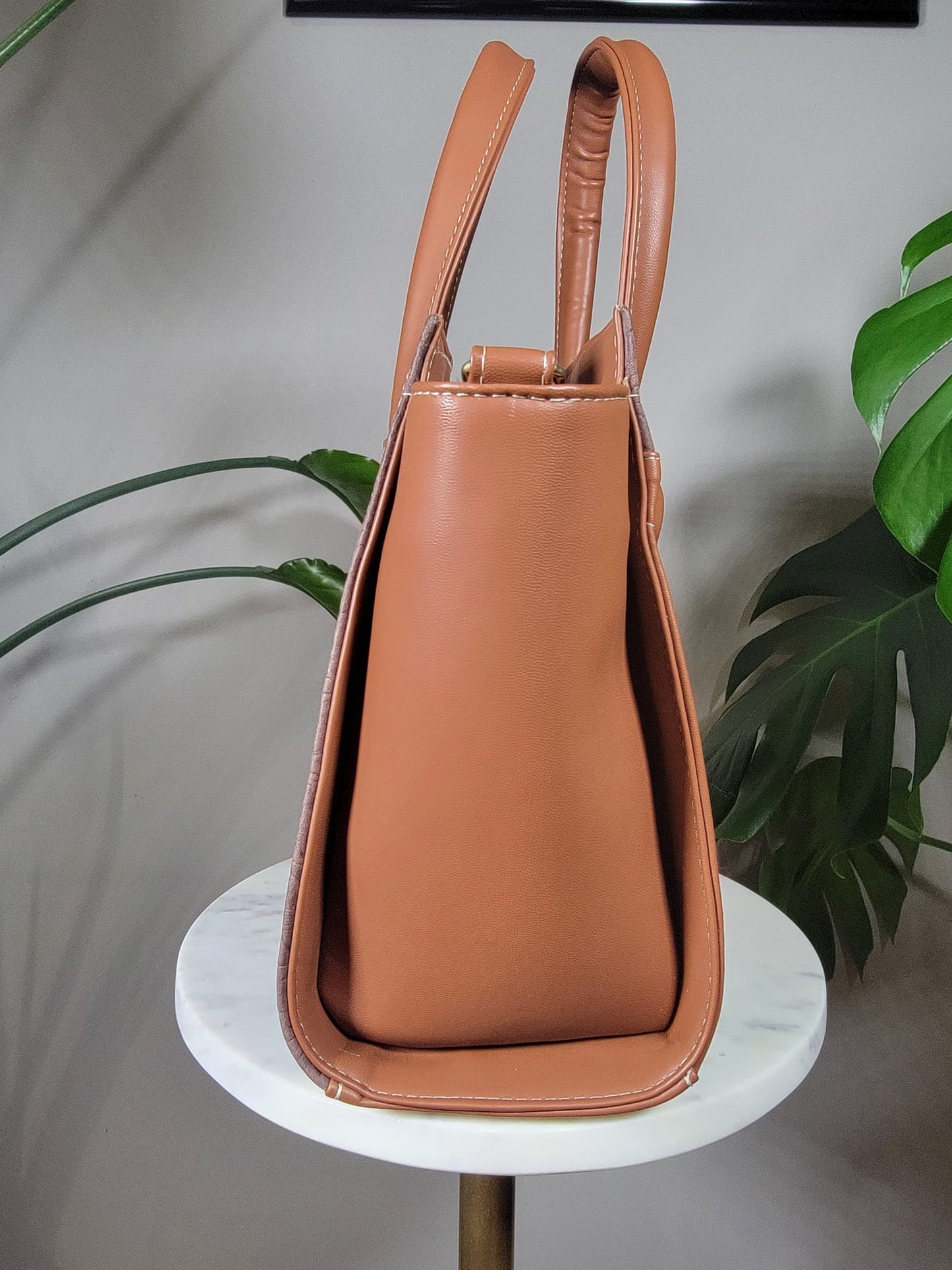 Mini Fendy Leather Convertible Handbag